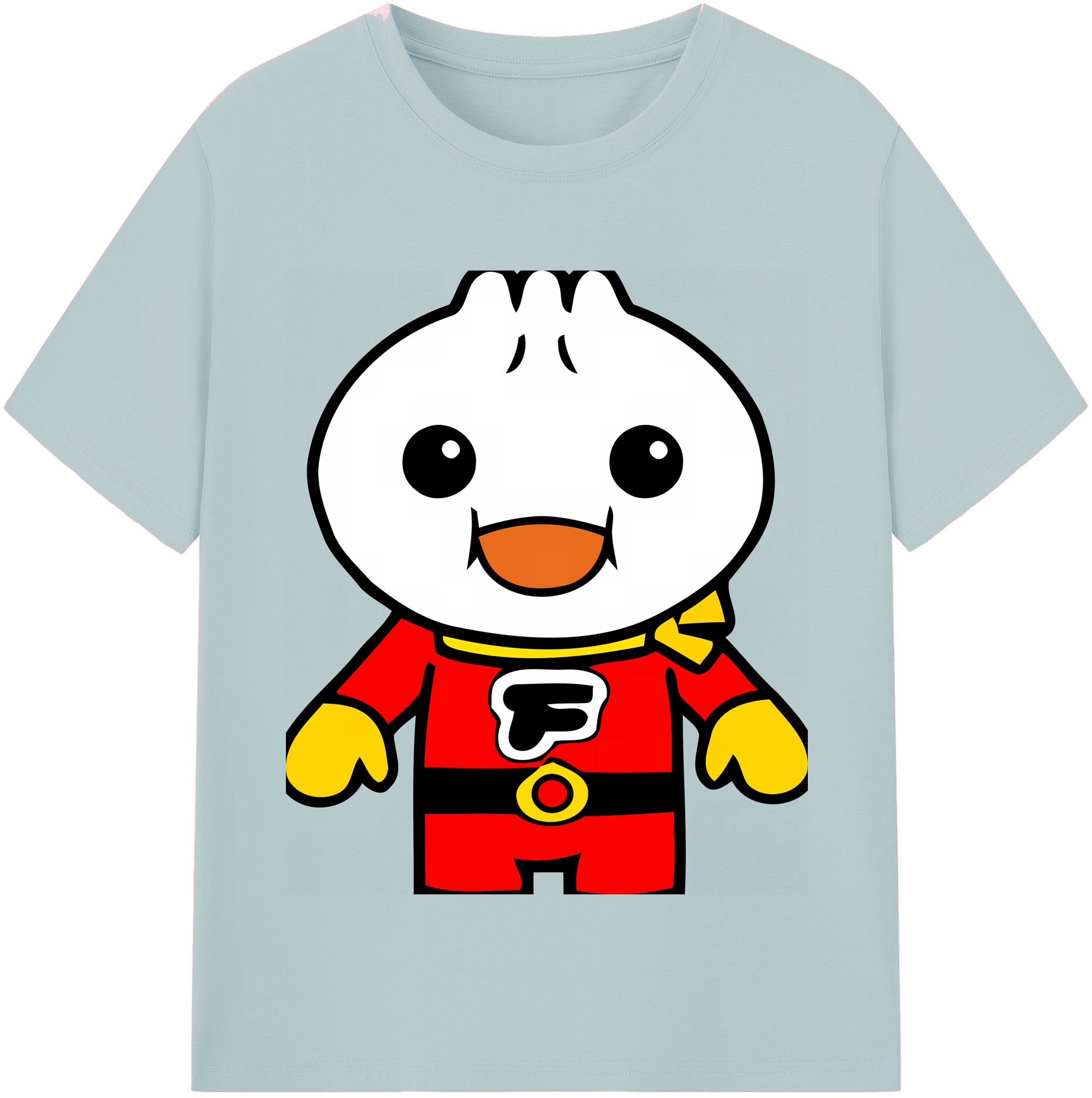 （画像用） アンパンマン Anpanman 綿100％半袖Tシャツ（フロントプリント）